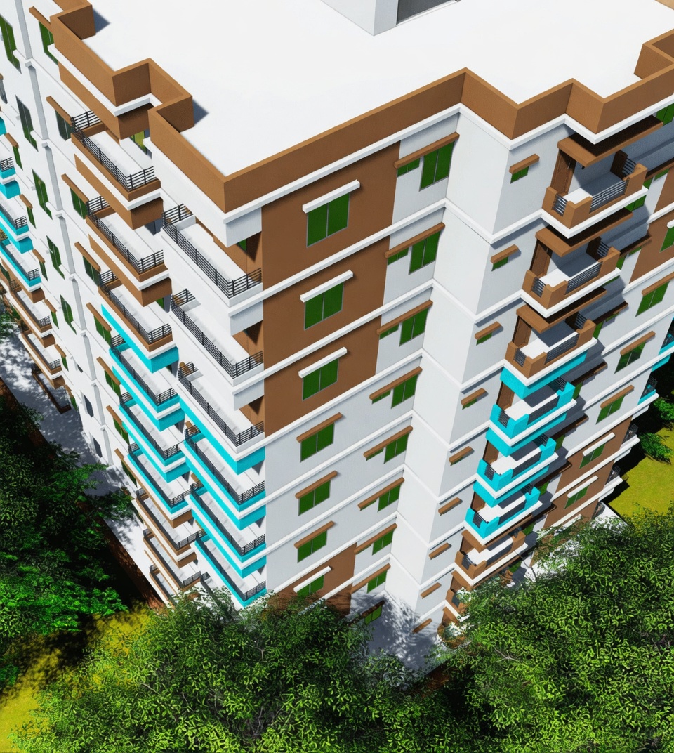 AK Ahbab Tower Lalbagh Dhaka handed over residential building