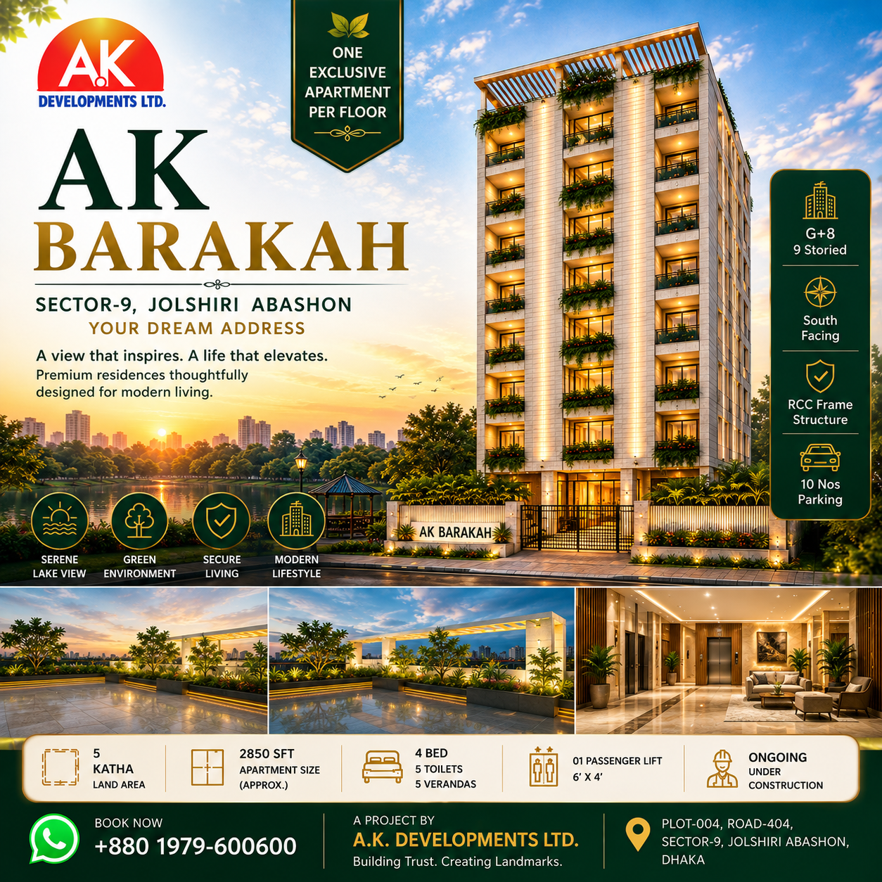 Jolshiri Apartment for Sale