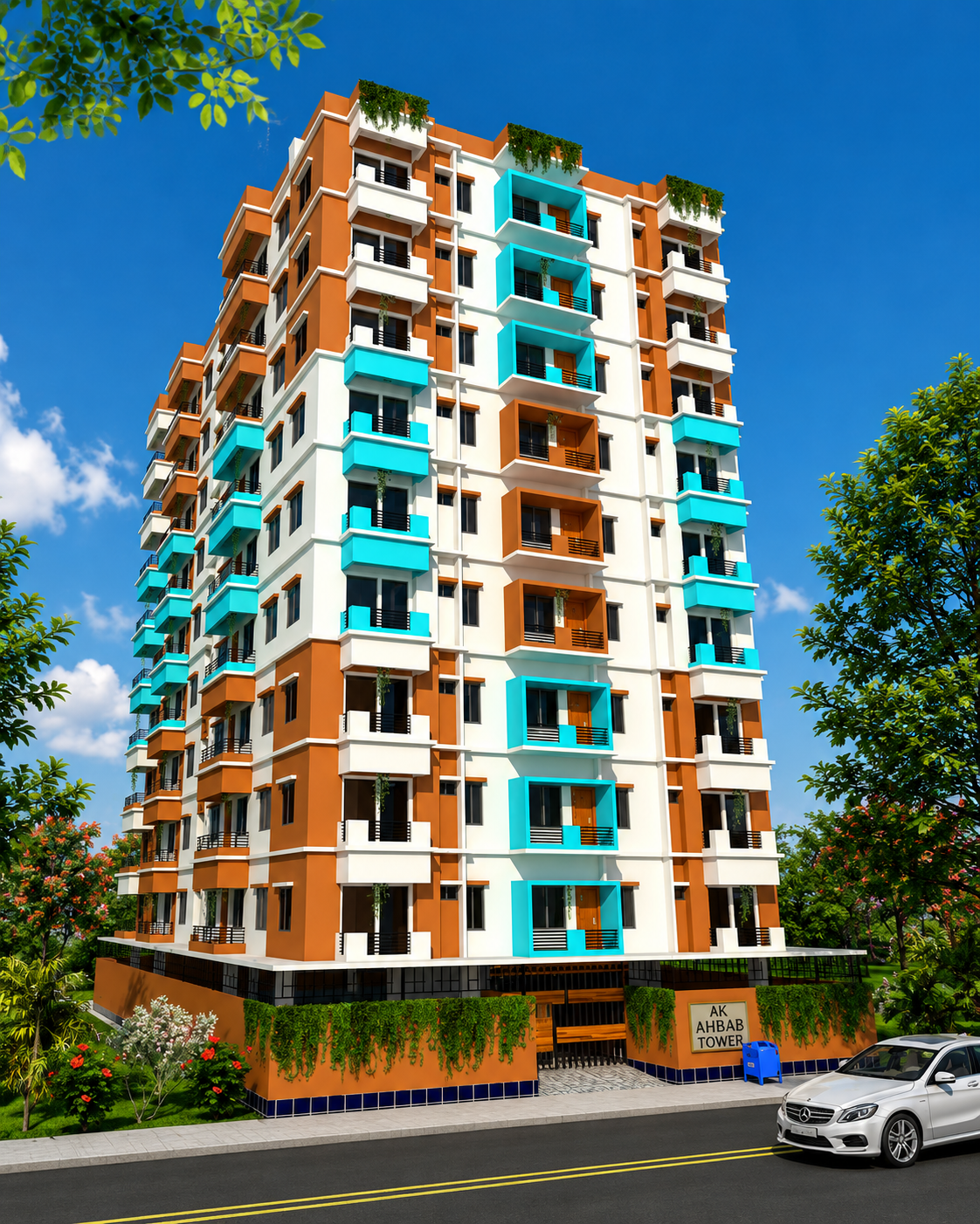 Complete projects by AK Developments Ltd Dhaka