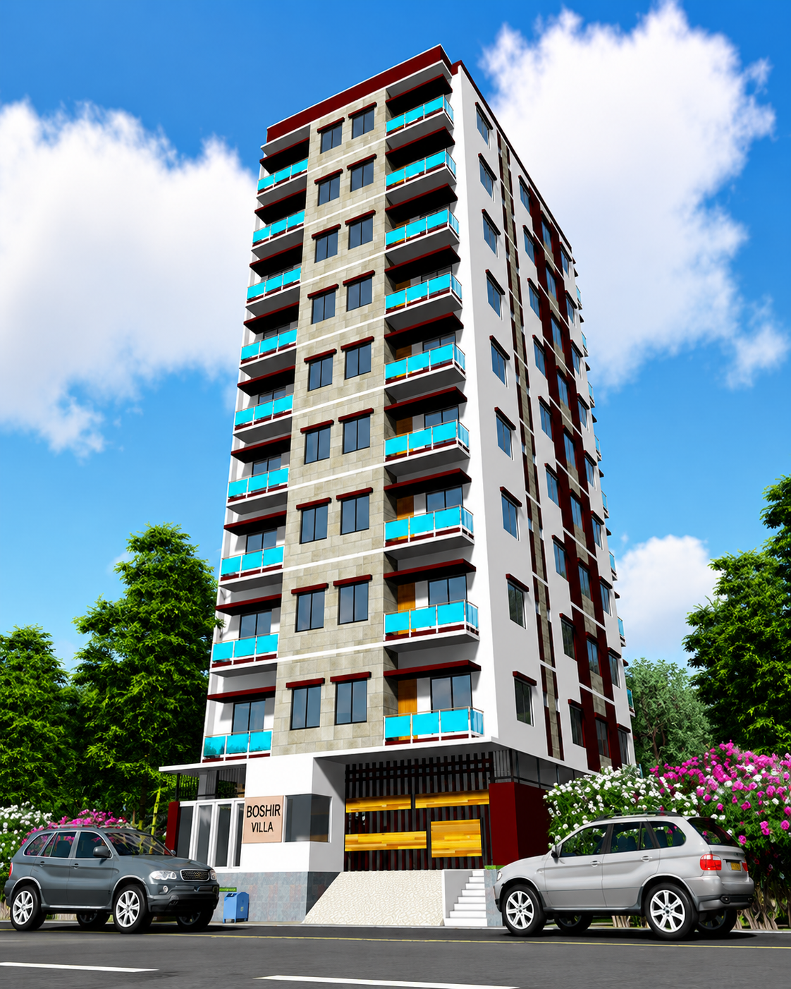 Nil Kunjo Hemayetpur Savar completed residential building